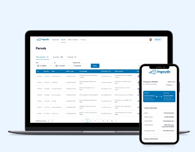 Parcel Delivery Management Platform for Swiss Last-mile Delivery Service